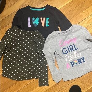 Kids Long Sleeve Shirts and Sweatshirt